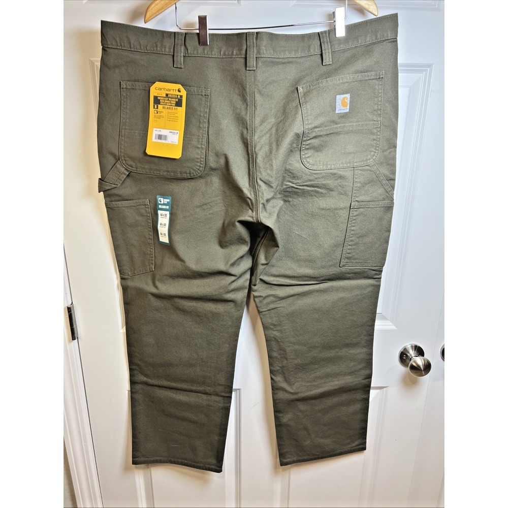 Carhartt 103334 Rugged Flex Double Front Work Pants 44x30 Tarmac NWT Hammer Loop - Picture 2 of 11